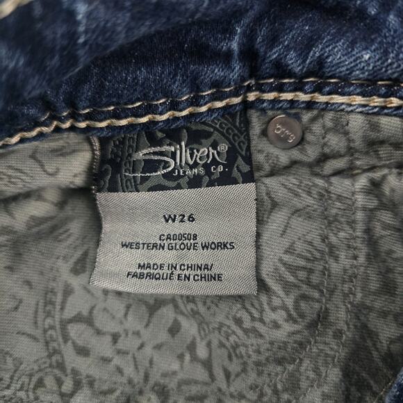 Silver Suki surplus shorts womens size 26 denim 5546 - Picture 9 of 11